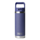 Rambler 18 oz. Water Bottle with Color-Matched Straw Cap Image in Moon Dust