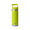 Rambler 18 oz. Water Bottle with Color-Matched Straw Cap in Chartreuse