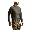 Sitka Core Merino 120 LS Crew, Pyrite Model Variation