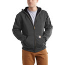 Carhartt Rain Defender Midweight Thermal Lined Sweatshirt Image in Carbon Heather