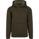 Image of the Drake LST Silencer Hoodie Image in Green Timber