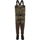 Drake Insulated Guardian Elite Vanguard Breathable Waders Image in Realtree Timber.