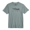 Image of Sitka Men's Icon Tee in Surf Blue