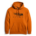 Sitka Icon Pullover Hoodie Image in Ultra Orange