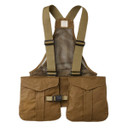 Filson Mesh Game Bag, Dark Tan Variation Front View