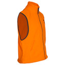 Rogers Sporting Goods Youth Blaze Orange Fleece Vest Side Image
