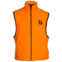Rogers Sporting Goods Youth Blaze Orange Fleece Vest Front Image