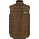Drake LST Double Down Layering Vest image in Brown