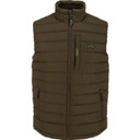 Drake LST Double Down Layering Vest image in Green Timber