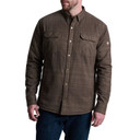 Kuhl Joyrydr Long Sleeve Button-Down Shirt-Jac Image in Dark Roast