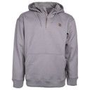 image of Rogers Sporting Goods Brute 1/4 Zip Hoodie in Asphalt.