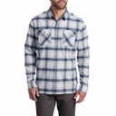 Kuhl Dillingr Flannel Long Sleeve Shirt image in Overcast