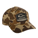 Drake Waterfowl 6-Panel Badge Cap Image in Old School