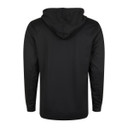 Drake Youth Performance Stacked Hoodie back black image