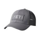 Yeti Logo Patch Low Pro Trucker Hat Image in Gray