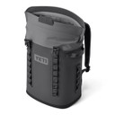 Hopper M20 Soft Backpack  Cooler Side Image in Charcoal
