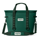 Yeti Hopper M30 Soft-Sided Cooler Image in Black Forest Green