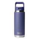 Yeti Rambler 26 oz. Water Bottle with Color-Matched Straw Cap Image in Moon Dust