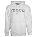 Image of Rogers Cotton Hoodie Product Image in White.