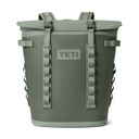 Yeti Hopper M20 Soft Backpack Cooler Front Image in Camp Green