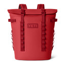 Yeti Hopper M20 Backpack Soft Cooler Front Image in Rescue Red
