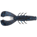 Crush City Cleanup Craw, Black Blue Flake