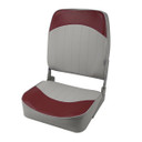 Wise Boat Seats Standard High-Back Boat Seat Image in Wise Grey Wise Red