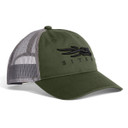 Sitka Icon Lo Pro Trucker Hat Image in Olive Green