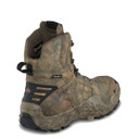 Irish Setter VaprTrek Mens 8" Waterproof Lather Camo Hunting Boot Back Image