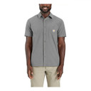Force Sun Defender Relaxed Fit Lightweight Short-Sleeve Shirt Front Image in Steel