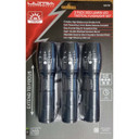 Ultra Performance 300-Lumen LED Tactical Flashlight Set - 3 Pack