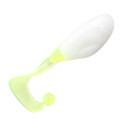 Strike King Mr. Crappie Crappie Cutter Soft Bait Image in Refrigerator White