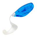 Strike King Mr. Crappie Crappie Cutter Soft Bait Image in Blue Pearl