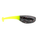 Strike King Lil' Suck'r Soft Bait in Tuxedo Black Chartreuse Image