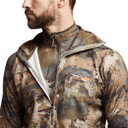 Sitka Grinder Hoodie Zipper Image in Timber