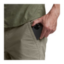 Sitka Tarmac 8" Shorts Left Pocket Image in Oak
