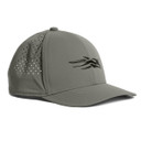 Sitka Icon Plus Mid Pro Trucker Hat Image in Field Gray