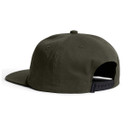 Sitka Cornerstone Unstructured Snapback Hat Back Image in Deep Lichen