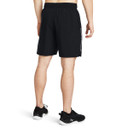 Under Armour Woven Wordmark Shorts Back Image in Black