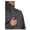 Simms Waypoints Rain Jacket Front Chest Pocket Image in Slate