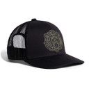 Sitka Griz Mid Pro Trucker Hat Image in Sitka Black