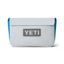 Yeti Sidekick Dry 3L Gear Case Front Image in Fog Gray/Blue