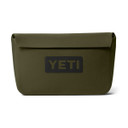 Yeti Sidekick Dry 3L Gear Case Front Image in Olive Black