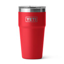Yeti Rambler 20 oz. Stackable Cup with MagSlider Lid Image in Rescue Red