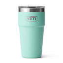 Yeti Rambler 20 oz. Stackable Cup with MagSlider Lid Image in Seafoam