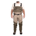 worn image of Rogers Sporting Goods Elite Fishing Waders.