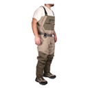 Rogers Sporting Goods Elite Fishing Waders Angled Front Model Image