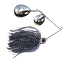 Head Hunter Lures Nasty 50/50 Double Colorado Spinnerbait Product Image - Grey Ghost