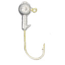 Head Hunter Lures Round Head Unpainted Gold Hook Sample Image