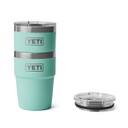 Yeti Rambler 16 oz. Stackable Cup with Magslider Lid Image in Seafoam Green